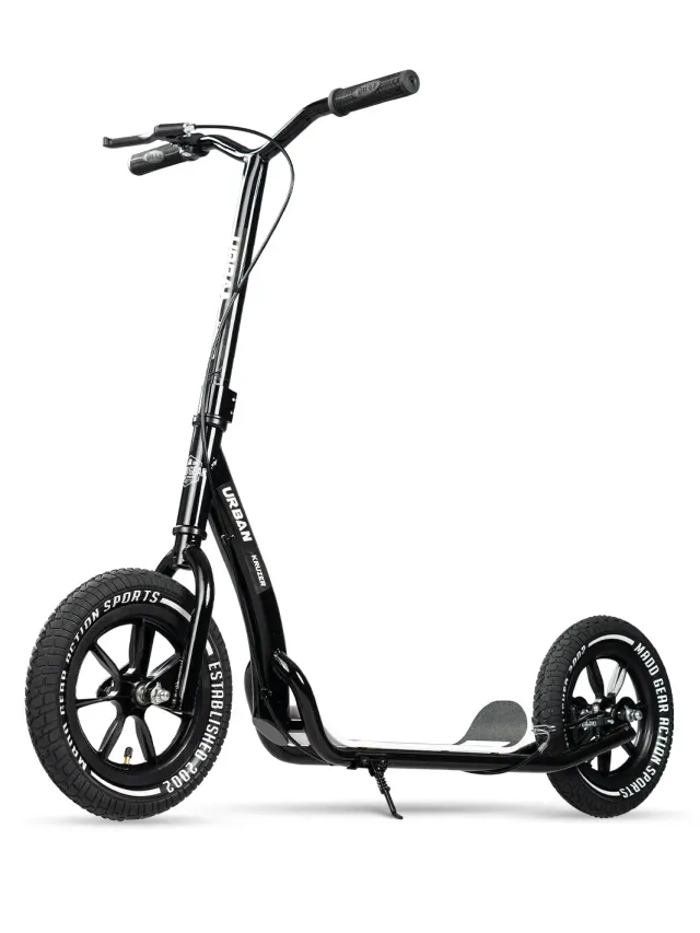 Madd Gear Urban Glide sparkcykel svart 12" pendlare