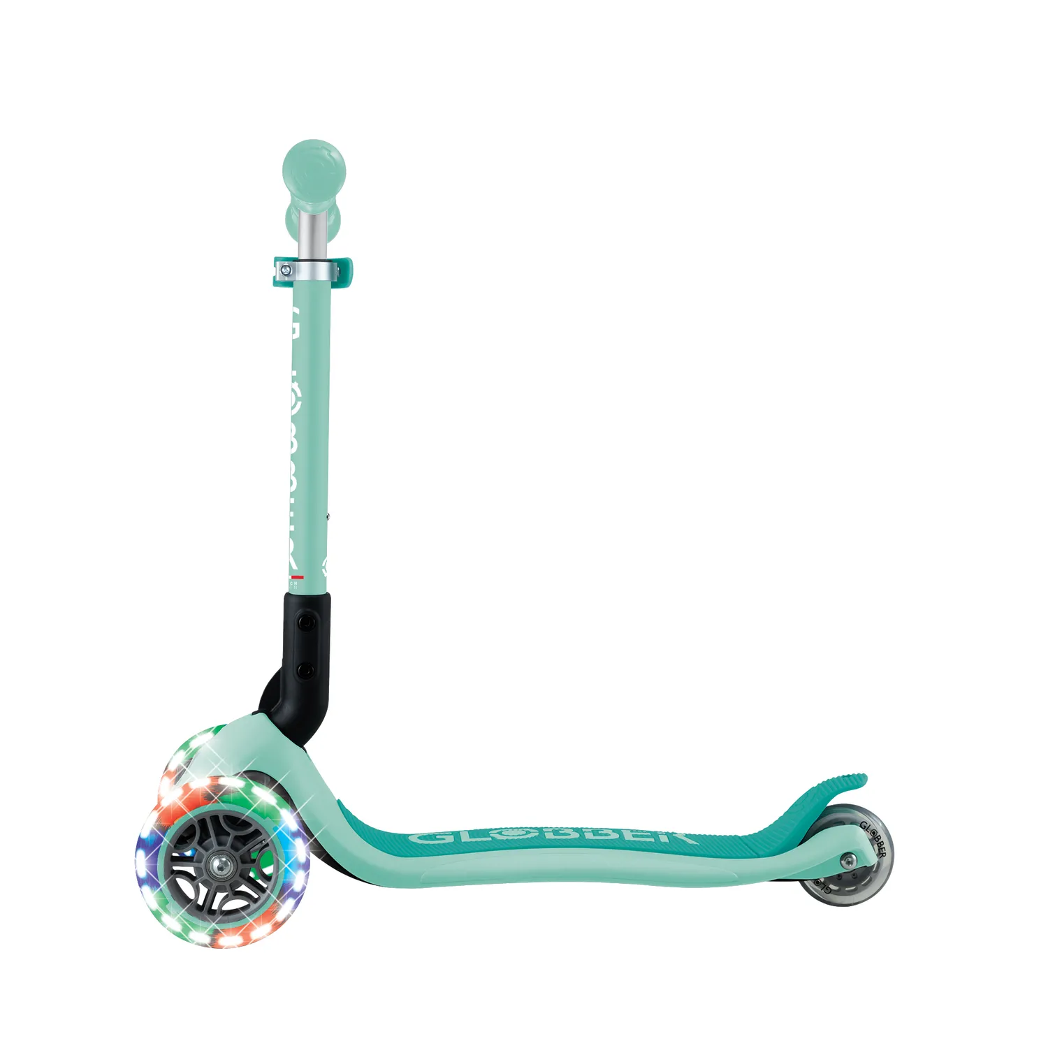 Globber Junior Foldable Lights sparkcykel vikbar LED
