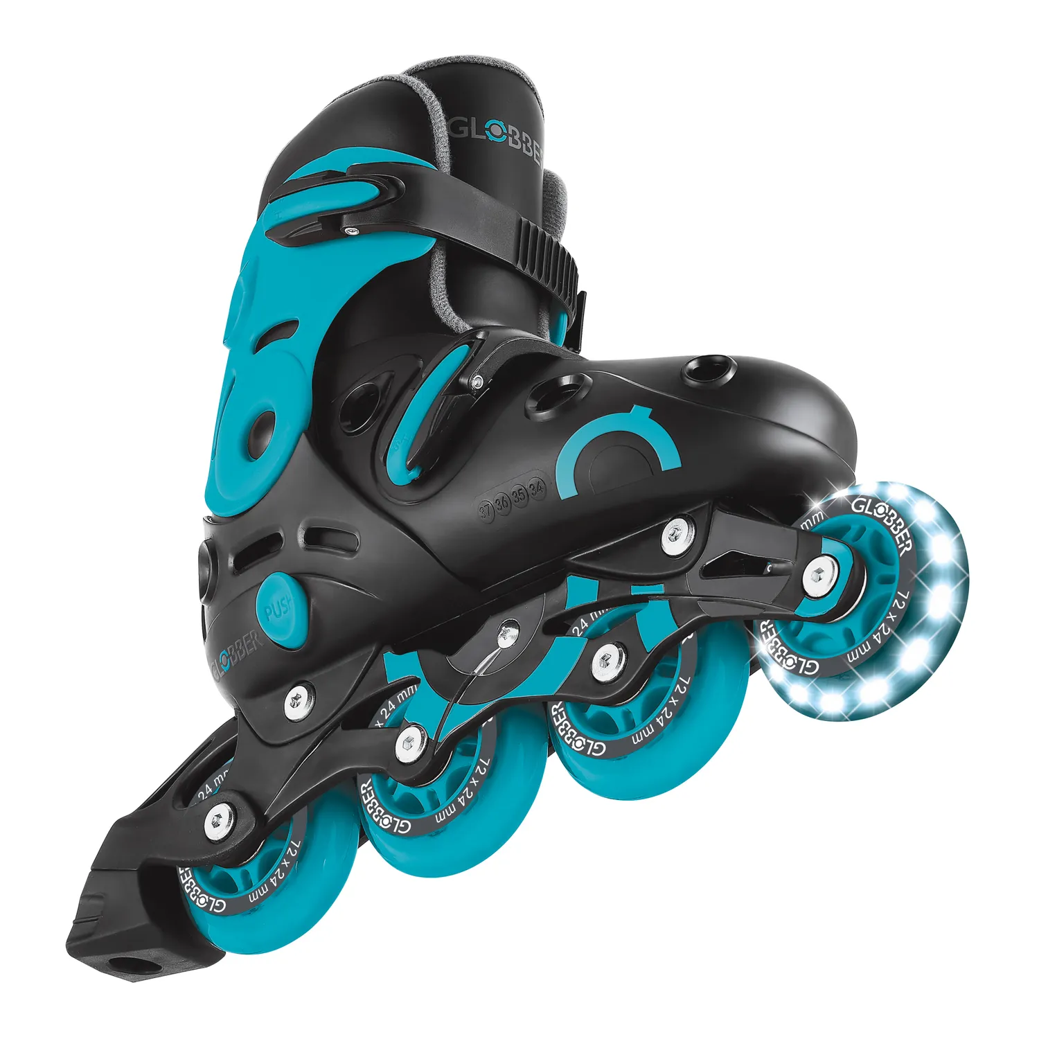 Globber Go Skates Lights rullskridskor barn med ljushjul