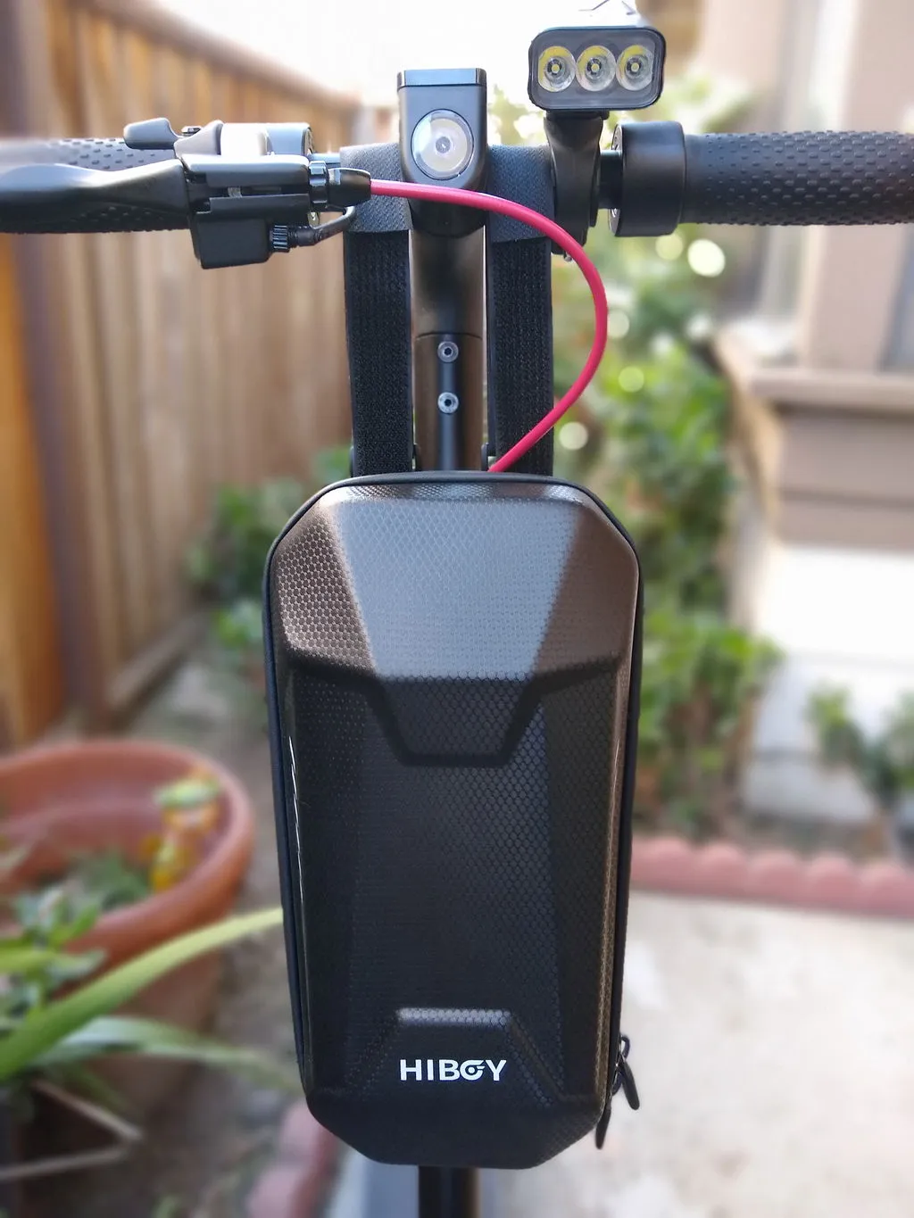 Hiboy elsparkcykel väska 3L vattentät PU