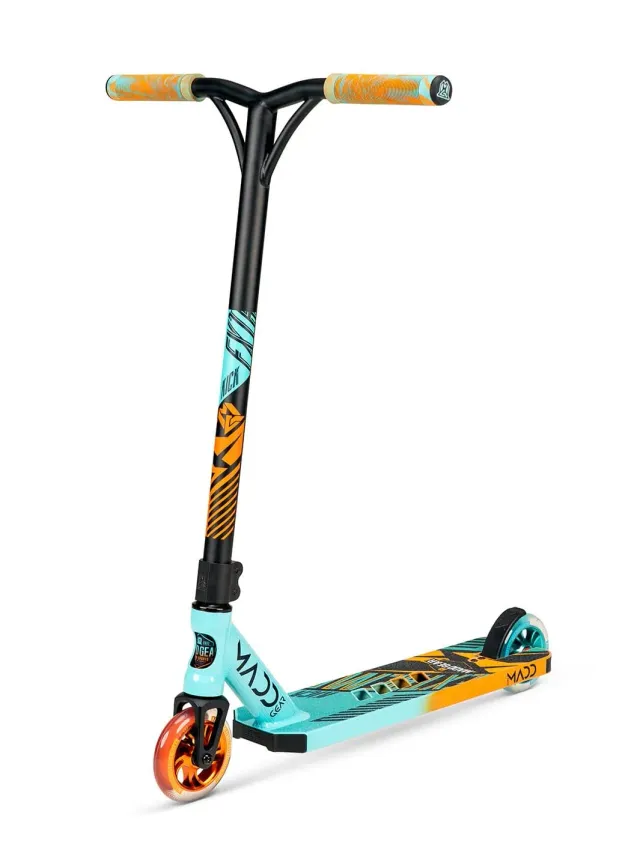 Madd Gear Kick Extreme stunt sparkcykel teal-orange 100 kg