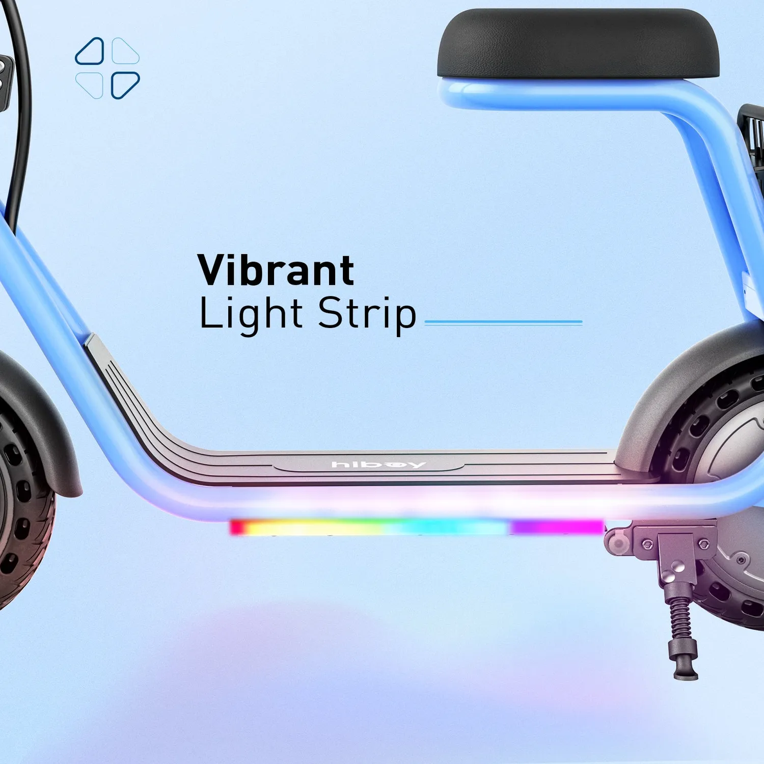 Hiboy U2 Lite elsparkcykel barn renoverad blå