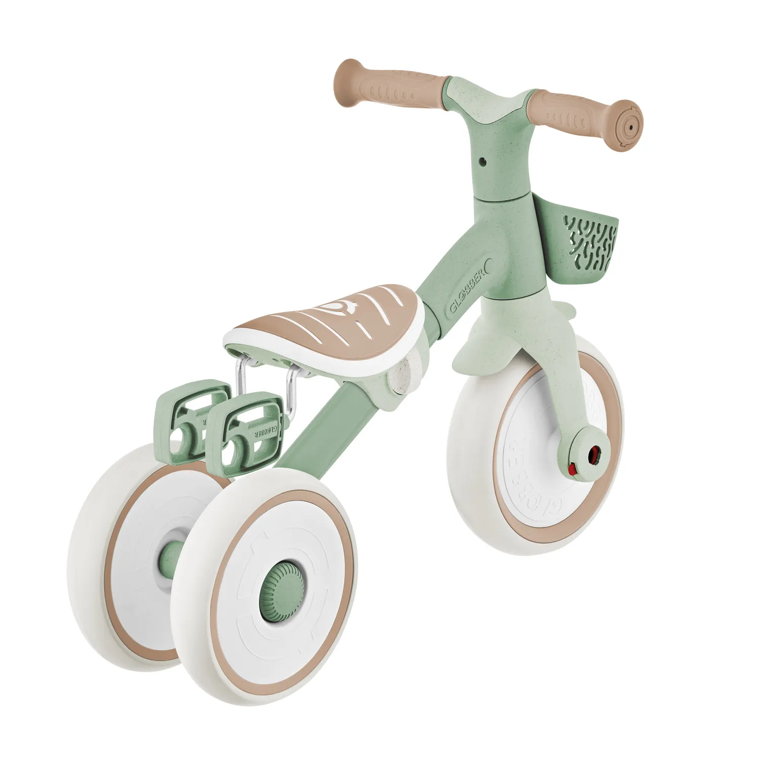 Globber Learning Trike 2in1 Plus trehjuling Sunshine