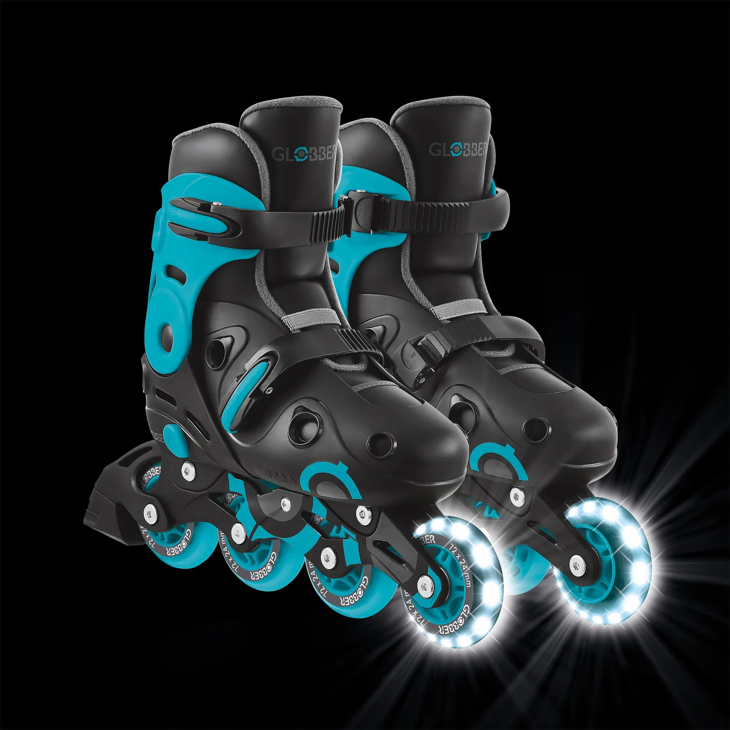 Globber Go Skates Lights rullskridskor barn med ljushjul