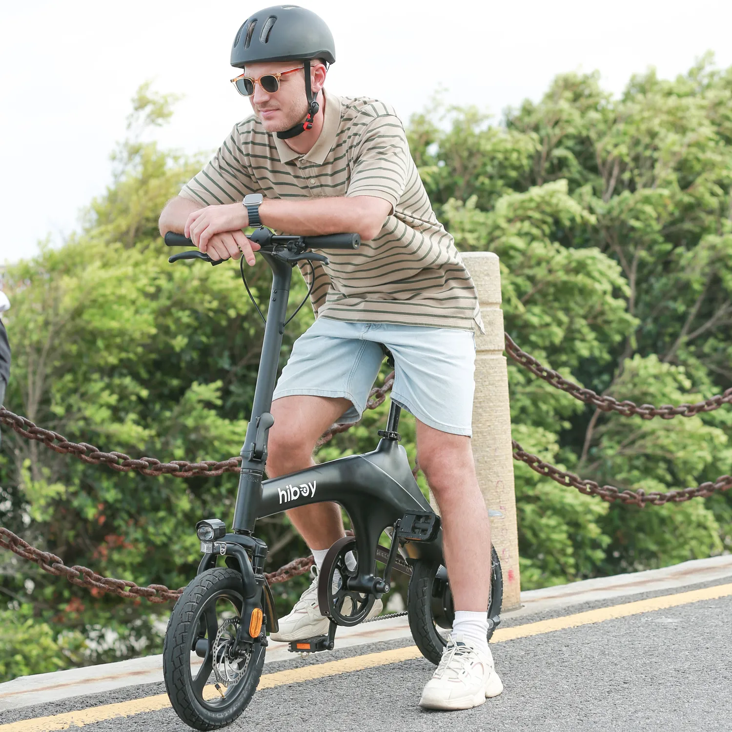 Hiboy C1 hopfällbar elcykel för pendling
