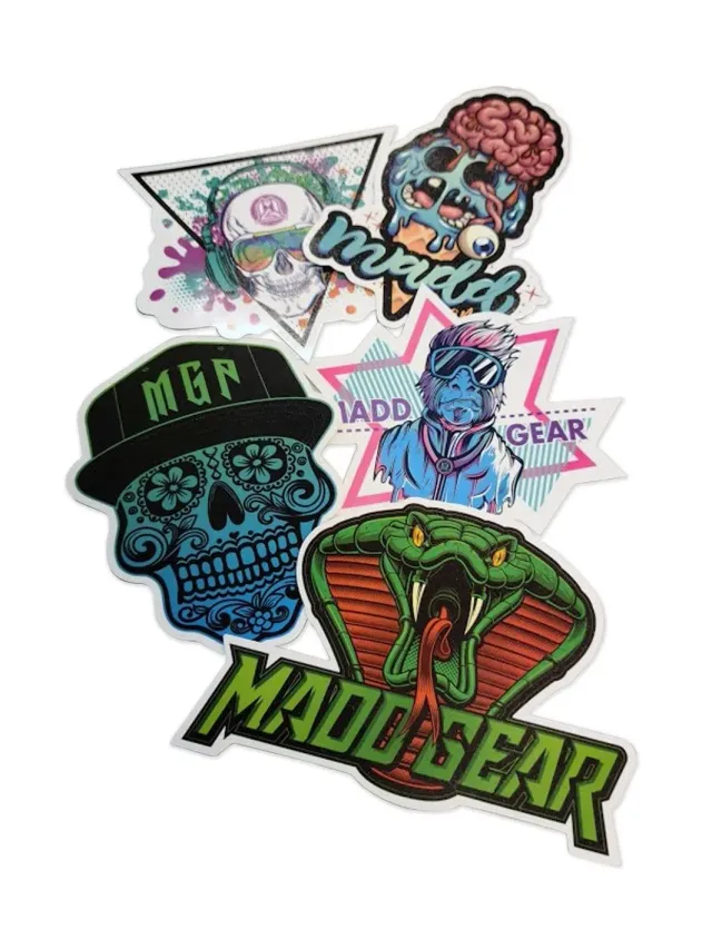 Madd Gear stickerpack klistermärken 5-pack