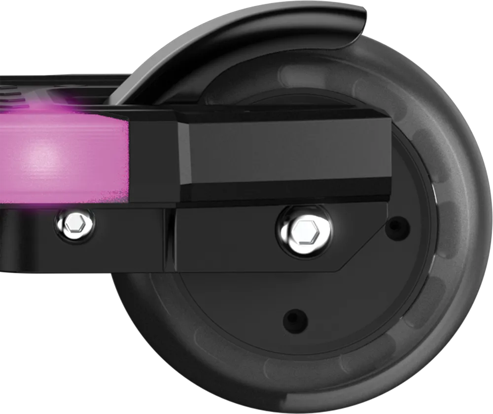 Razor Kick2Glow sparkcykel svart LED-ljus
