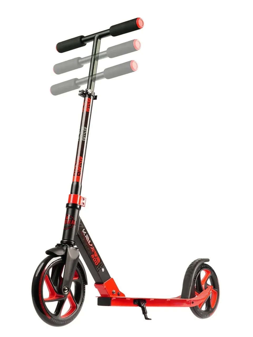 Madd Gear Kruzer 200 sparkcykel röd hopfällbar