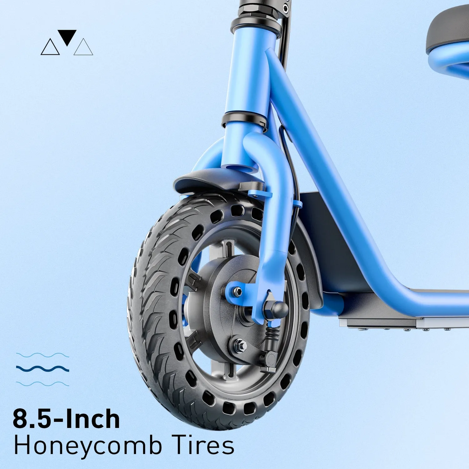Hiboy Q2 Lite elsparkcykel barn 5-8 år svart