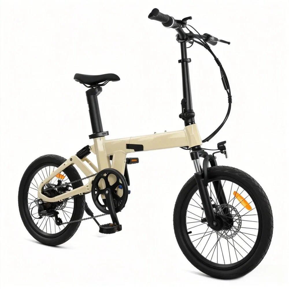 AOVO H19 elcykel 20 tum 36V 60 km grå