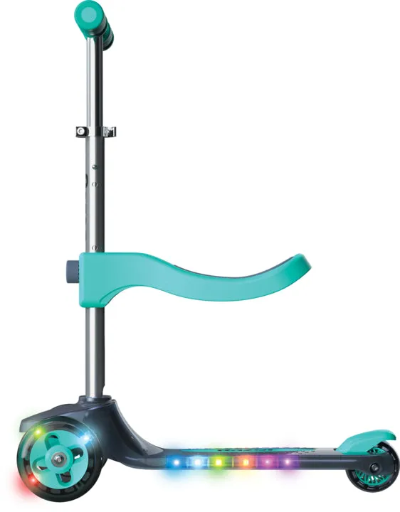 Razor Rollie DLX trehjulig sparkcykel med sits
