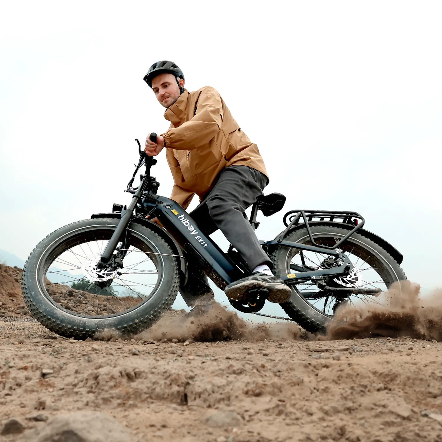 Hiboy EX11 elcykel 26 tum chameleon heldämpad fatbike