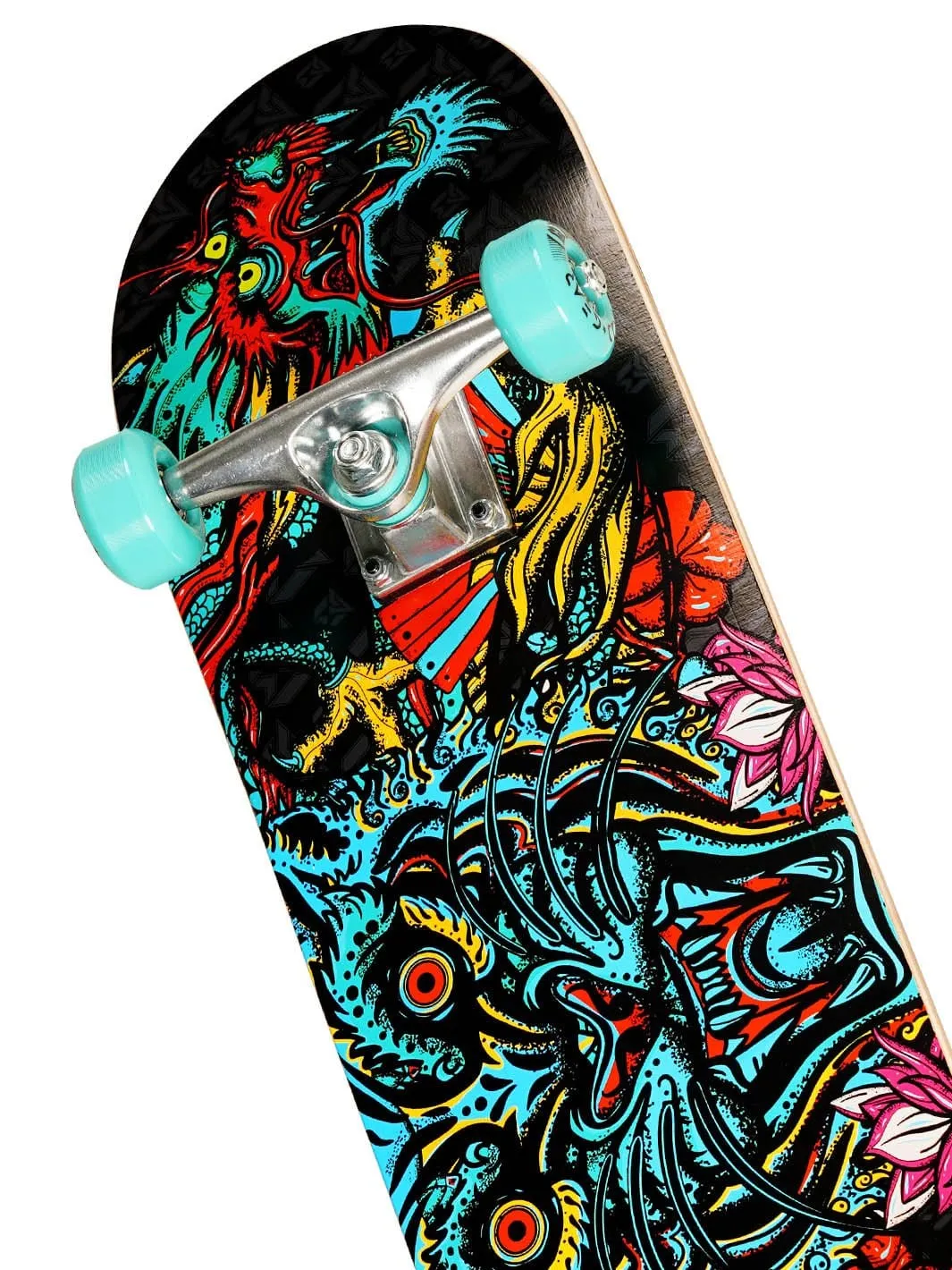 MGP Nollie Spec skateboard 31 tum Prismatic Power nybörjare