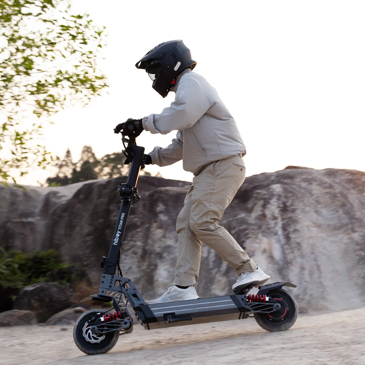 Hiboy Titan Pro elsparkcykel 2026 offroad dual-drive