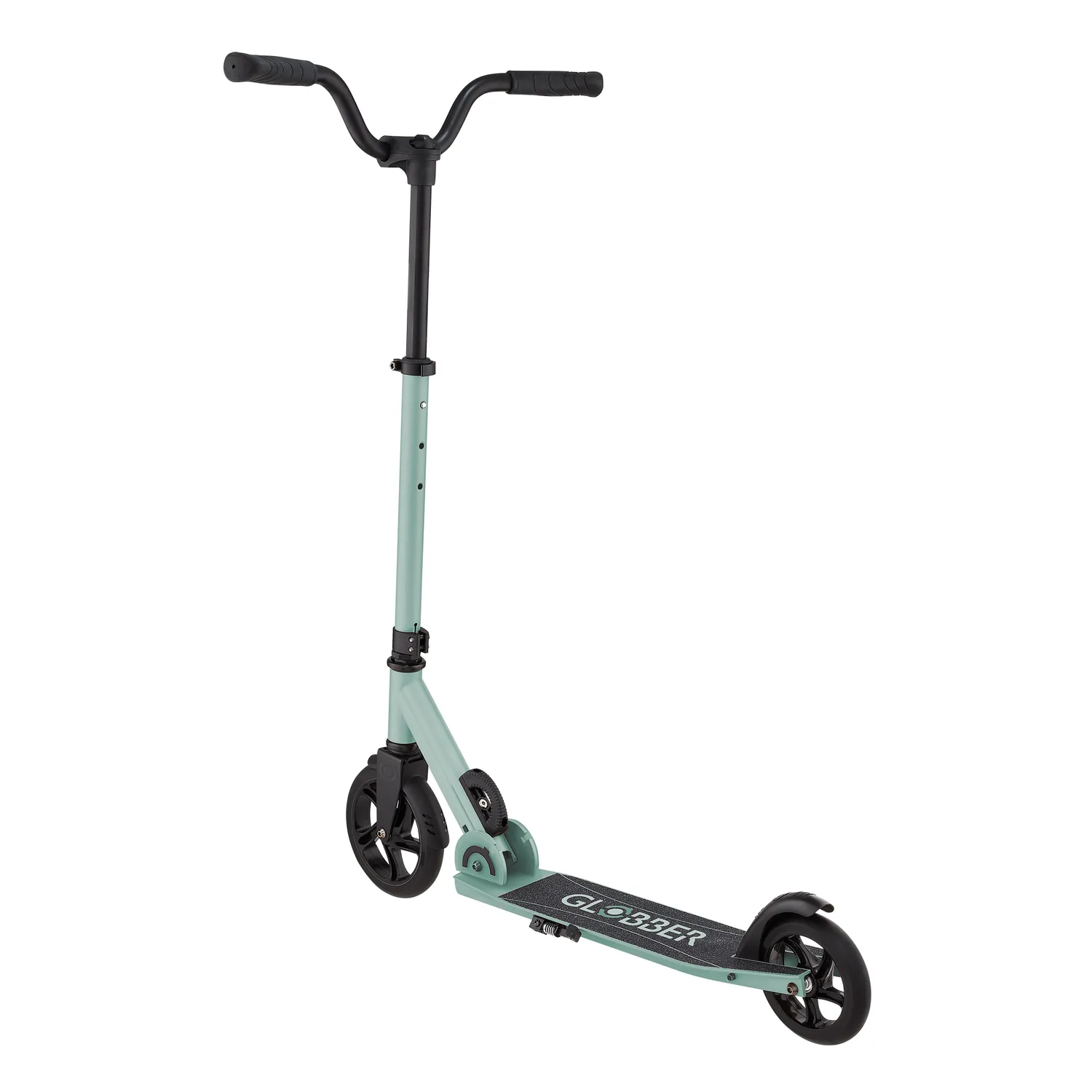 Globber Rider sparkcykel 2-hjul hopfällbar med chopperstyre