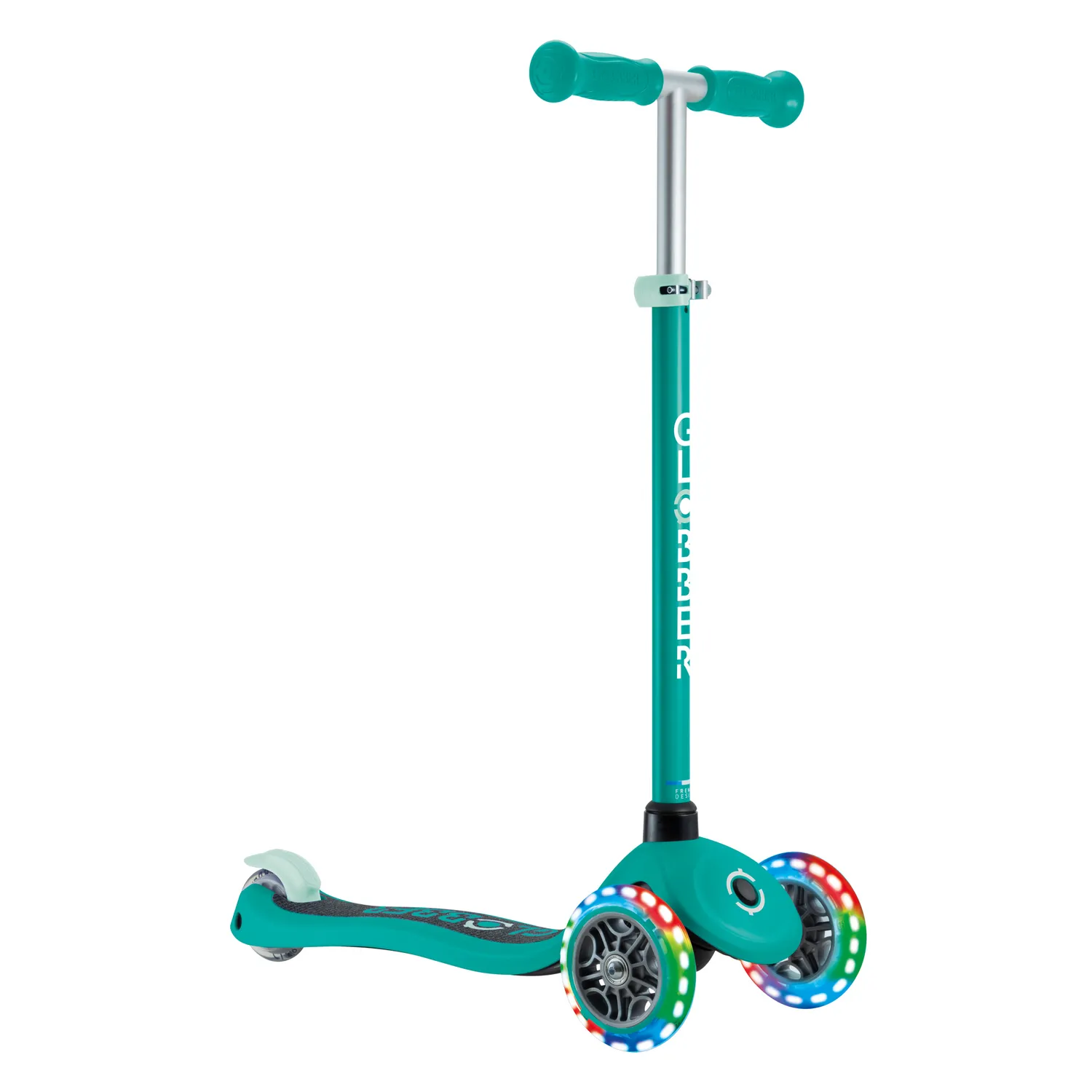 Globber Primo Lights sparkcykel 3-hjulig lysande hjul