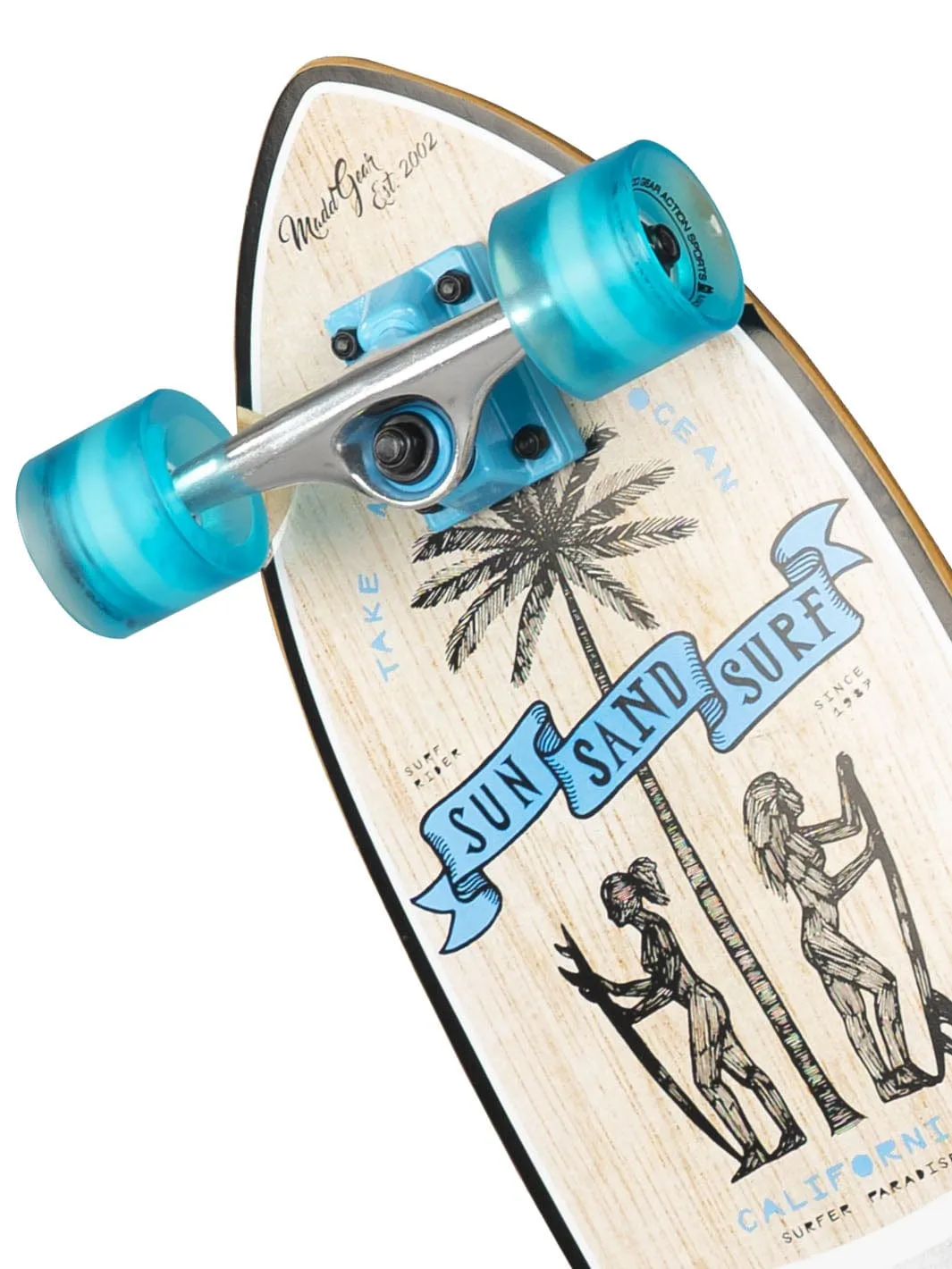 Madd Gear Cruiser skateboard 32" Surfer Girl bred