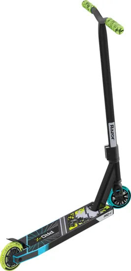 Razor Pro X stunt sparkcykel trick
