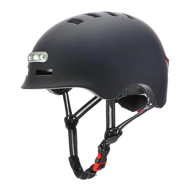AOVO LED cykelhjälm L 58-61 cm med lampa