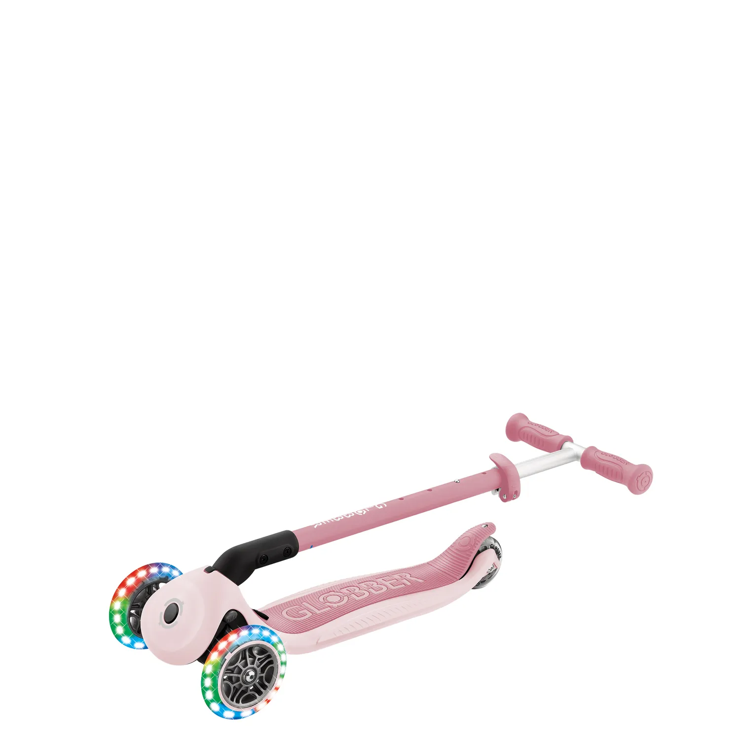 Globber Go Up Active Lights 360 sparkcykel föräldrastyr
