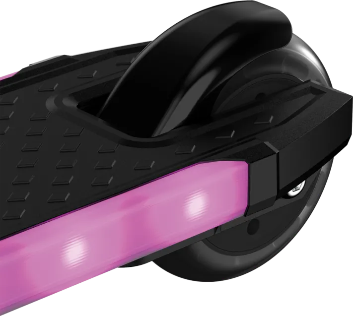 Razor Kick2Glow sparkcykel svart LED-ljus