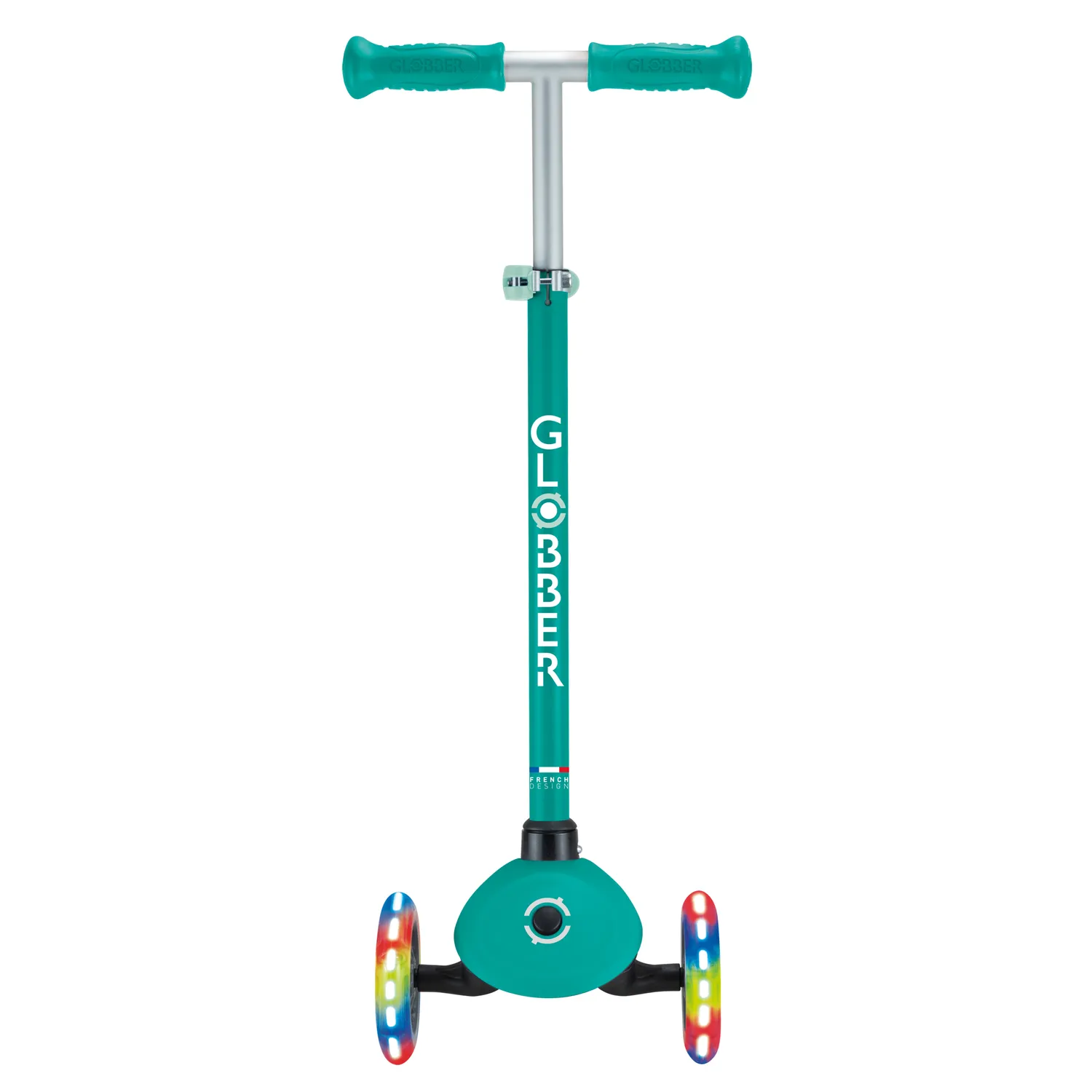Globber Primo Lights sparkcykel 3-hjulig lysande hjul