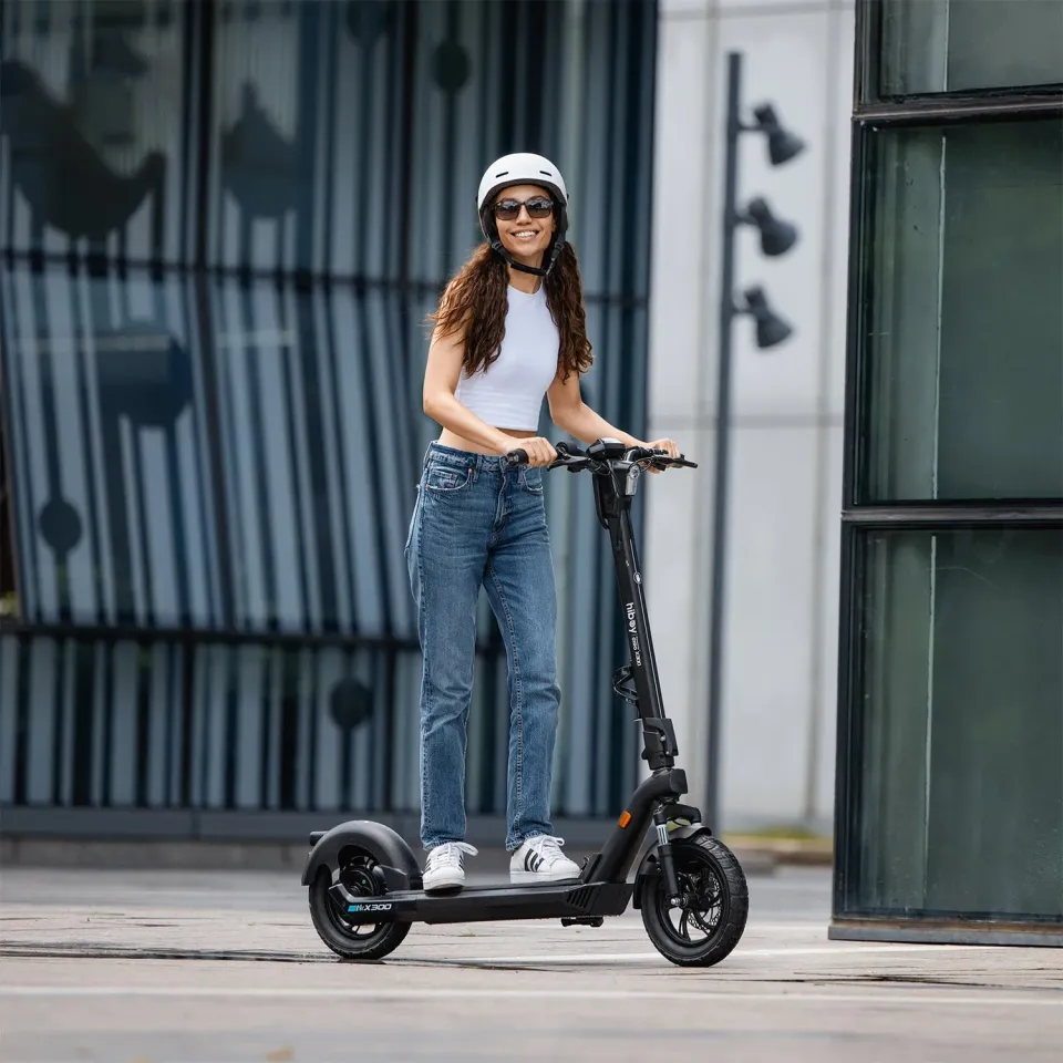 Hiboy X300 elsparkcykel renoverad storhjulig