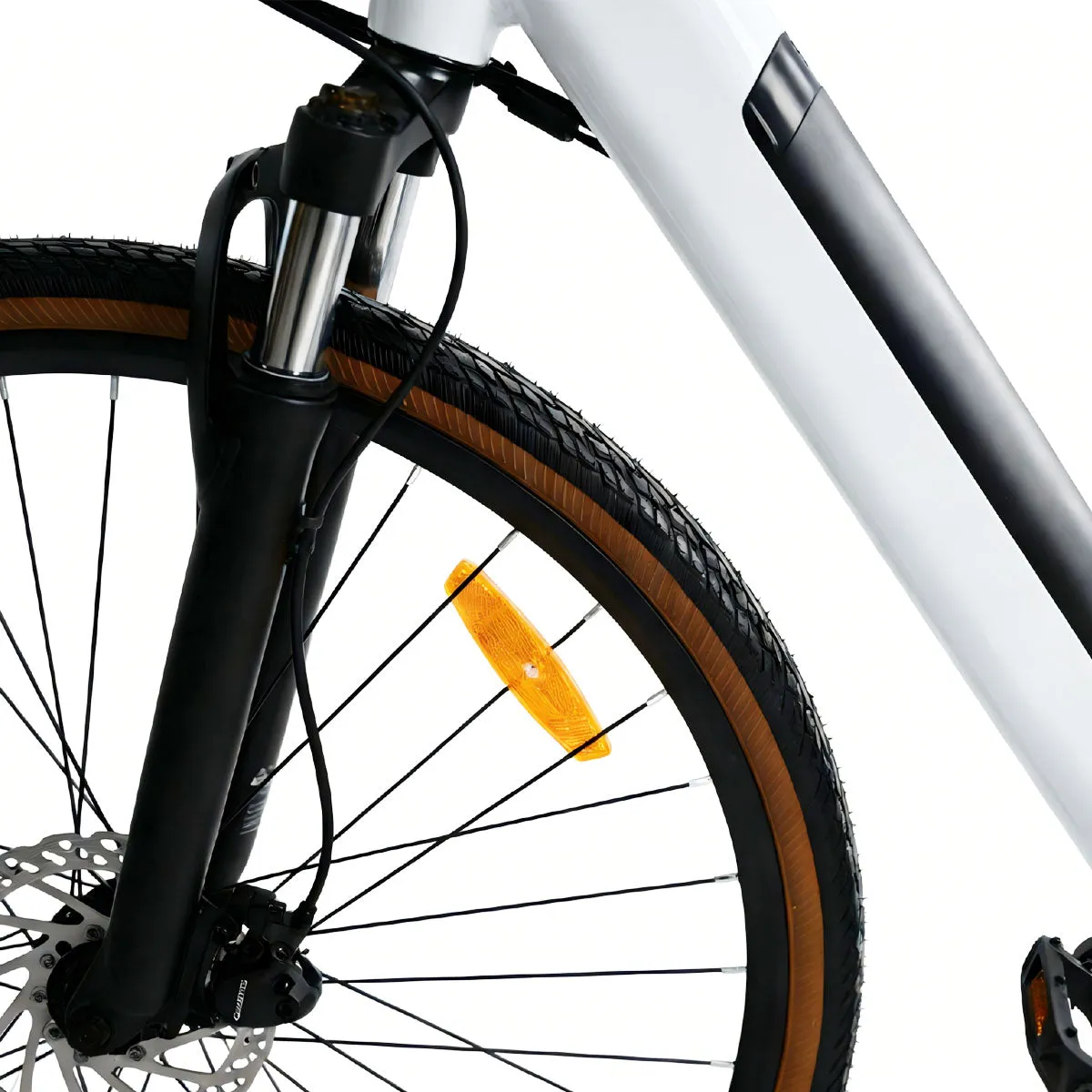 AOVO H700 elcykel svart 36V 10,4Ah momentsensor