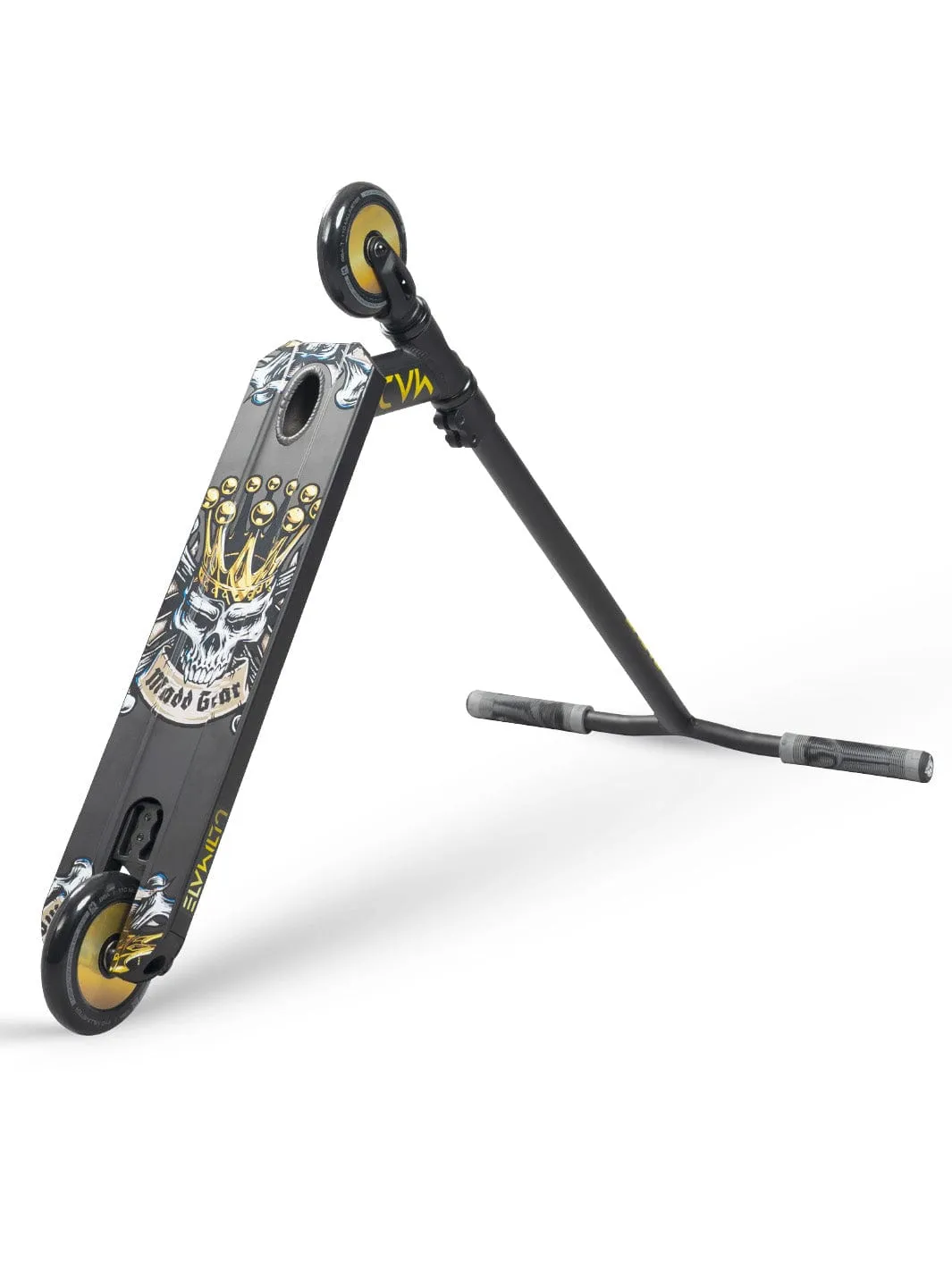 Madd Gear Carve Ultimate Kingdom tricksparkcykel svart-guld