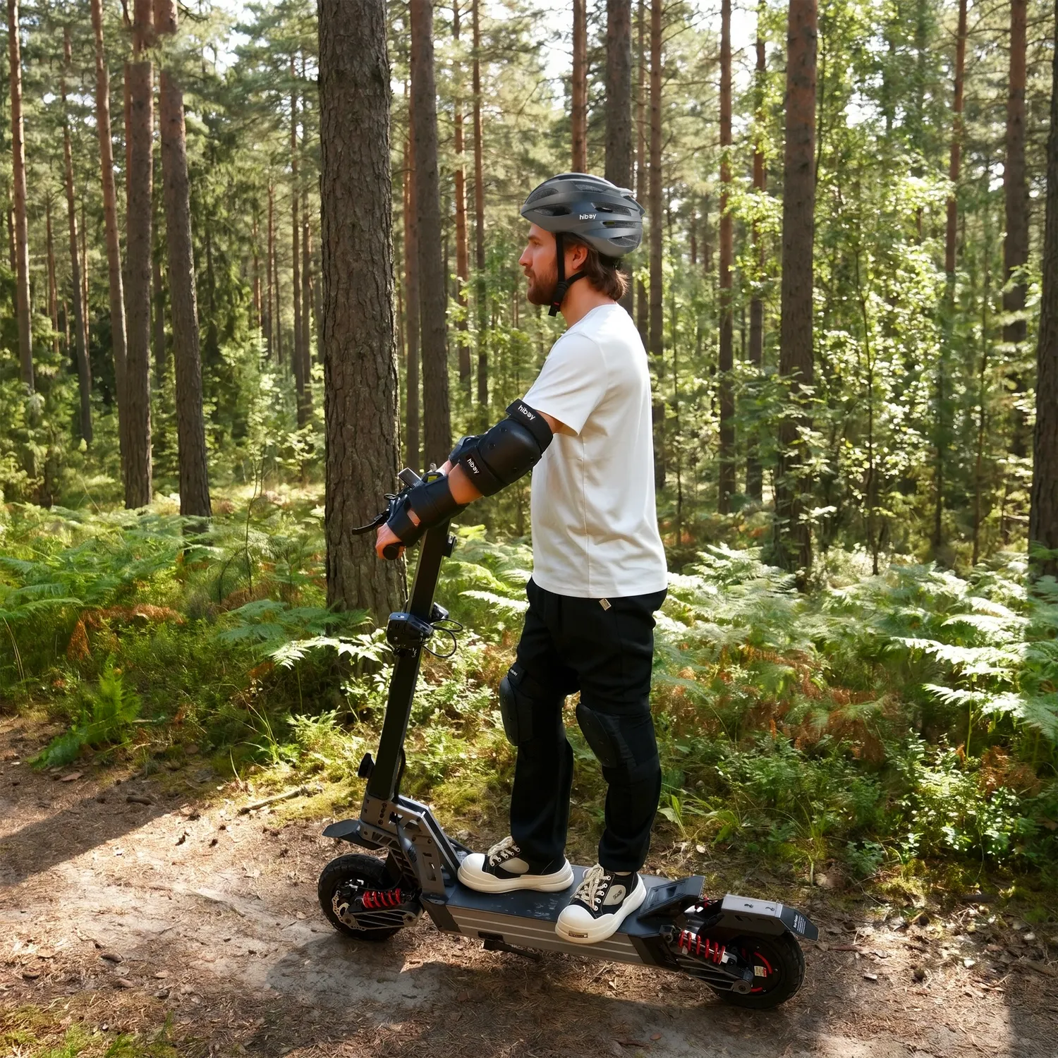 Hiboy 3-in-1 skyddsset knä armbåge handled storlek M EVA