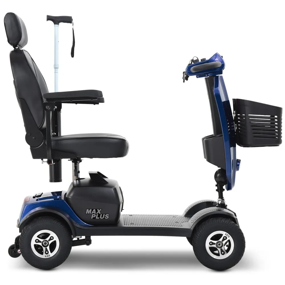AOVO Max Plus promenadscooter blå 25 km räckvidd