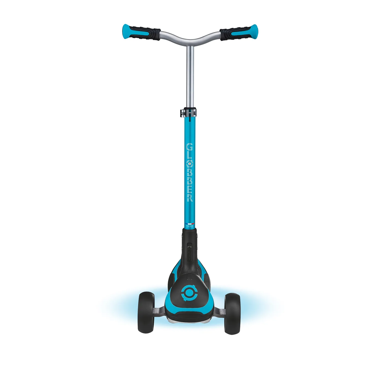 Globber Ultimum Lights trehjulig sparkcykel LED-däck