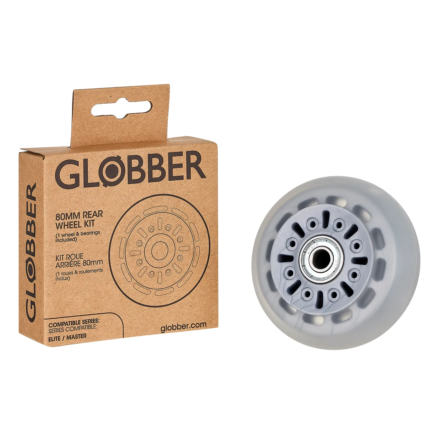 Globber bakhjul 80 mm reservdel ELITE MASTER ABEC 9