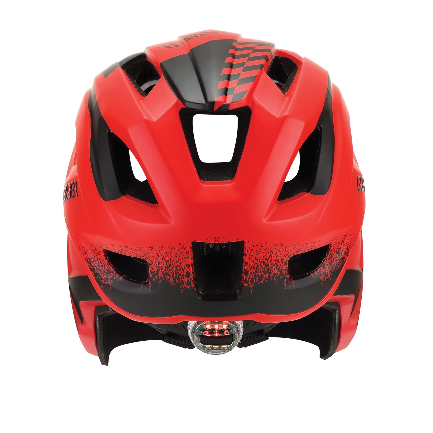 Globber Racing hjälm XS/S 48-53 cm fullface LED