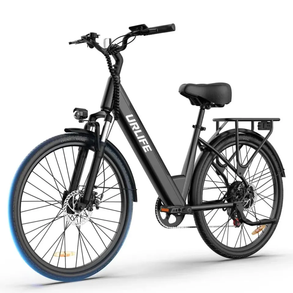 AOVO E26 elcykel svart 48V 10,4Ah 26 tum