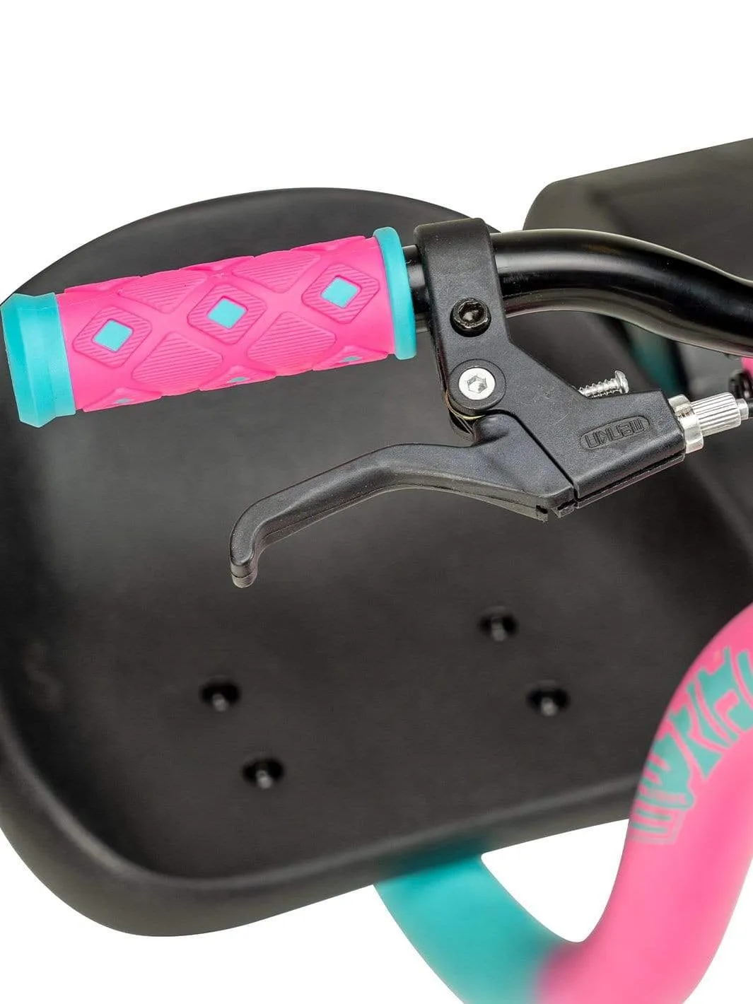 Madd Gear Drift Trike trehjuling rosa turkos