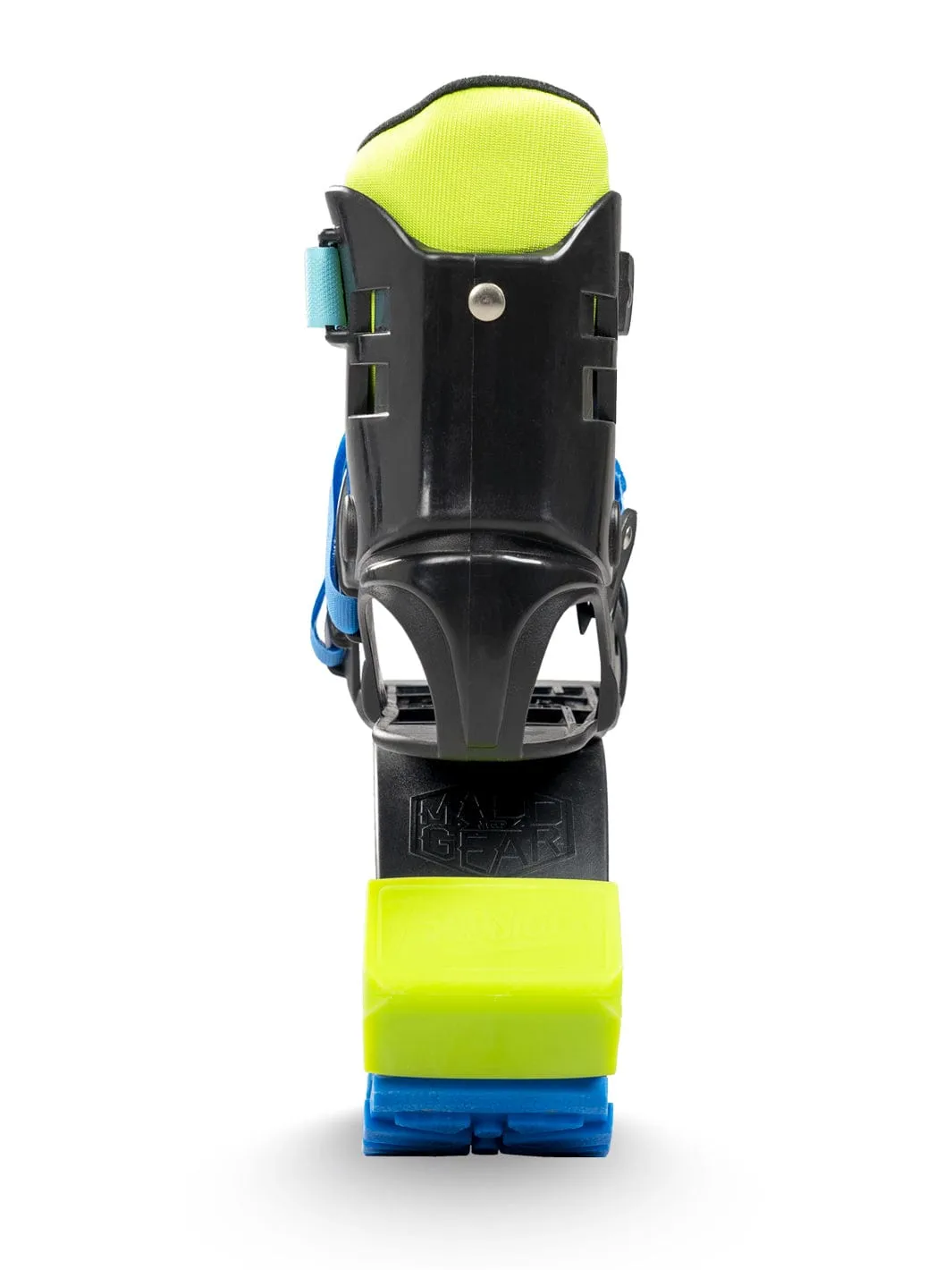 Madd Gear Boost Boots Light-Up studsskor blå-lime justerbara