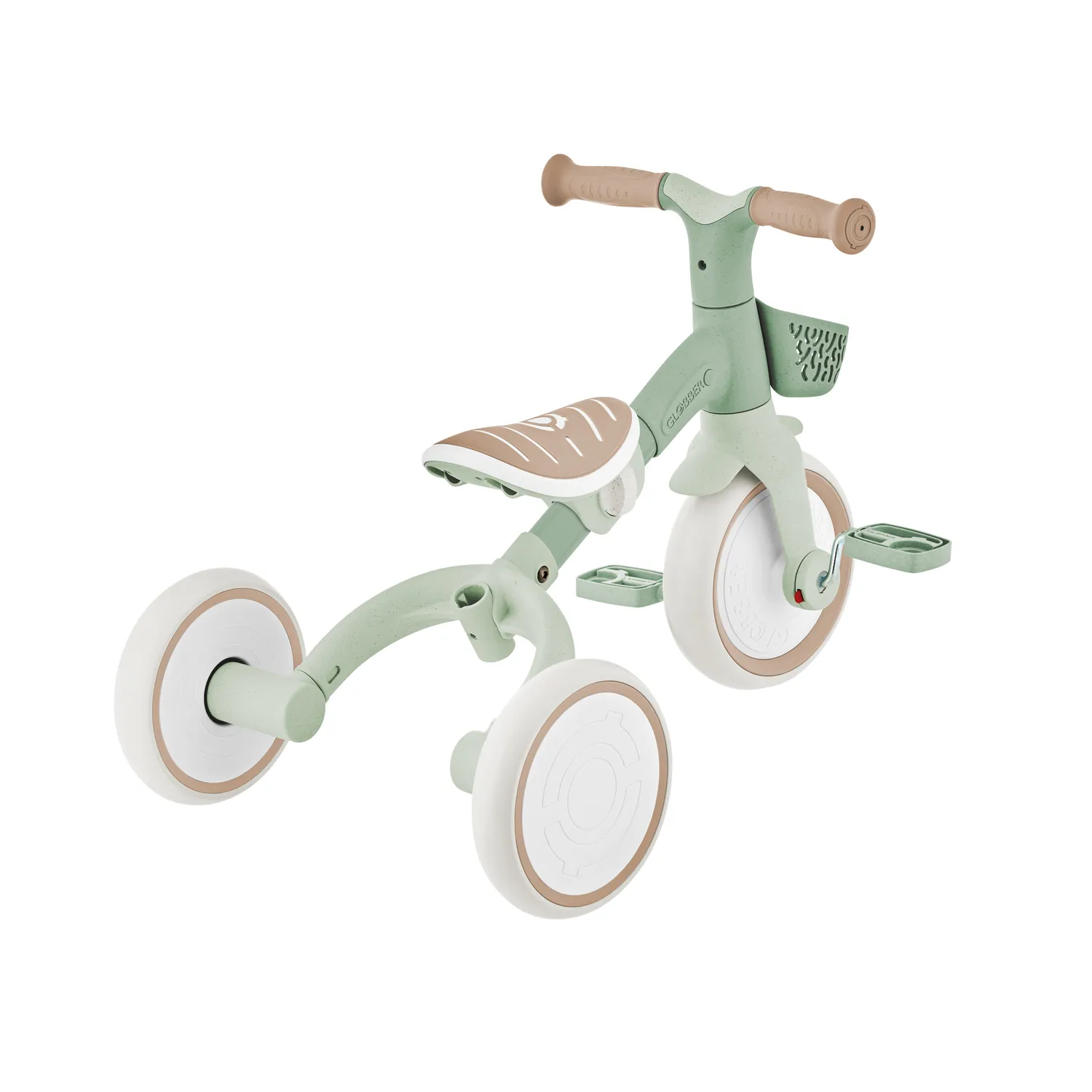 Globber Learning Trike 3in1 Plus trehjuling sunshine