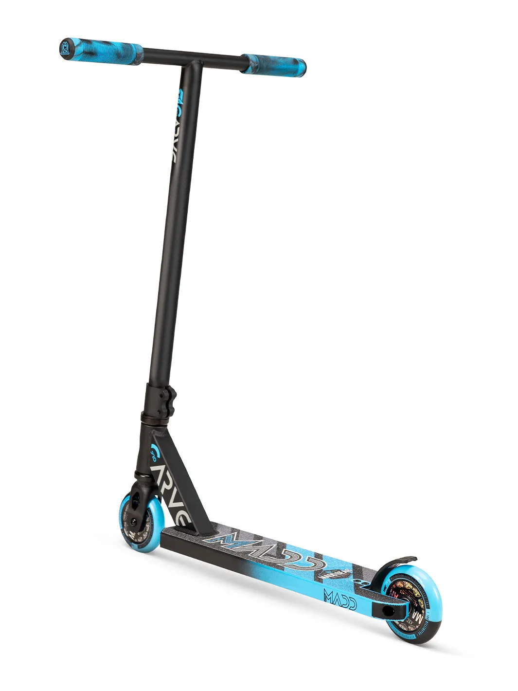 Madd Gear Carve Pro-X tricksparkcykel svart blå barn