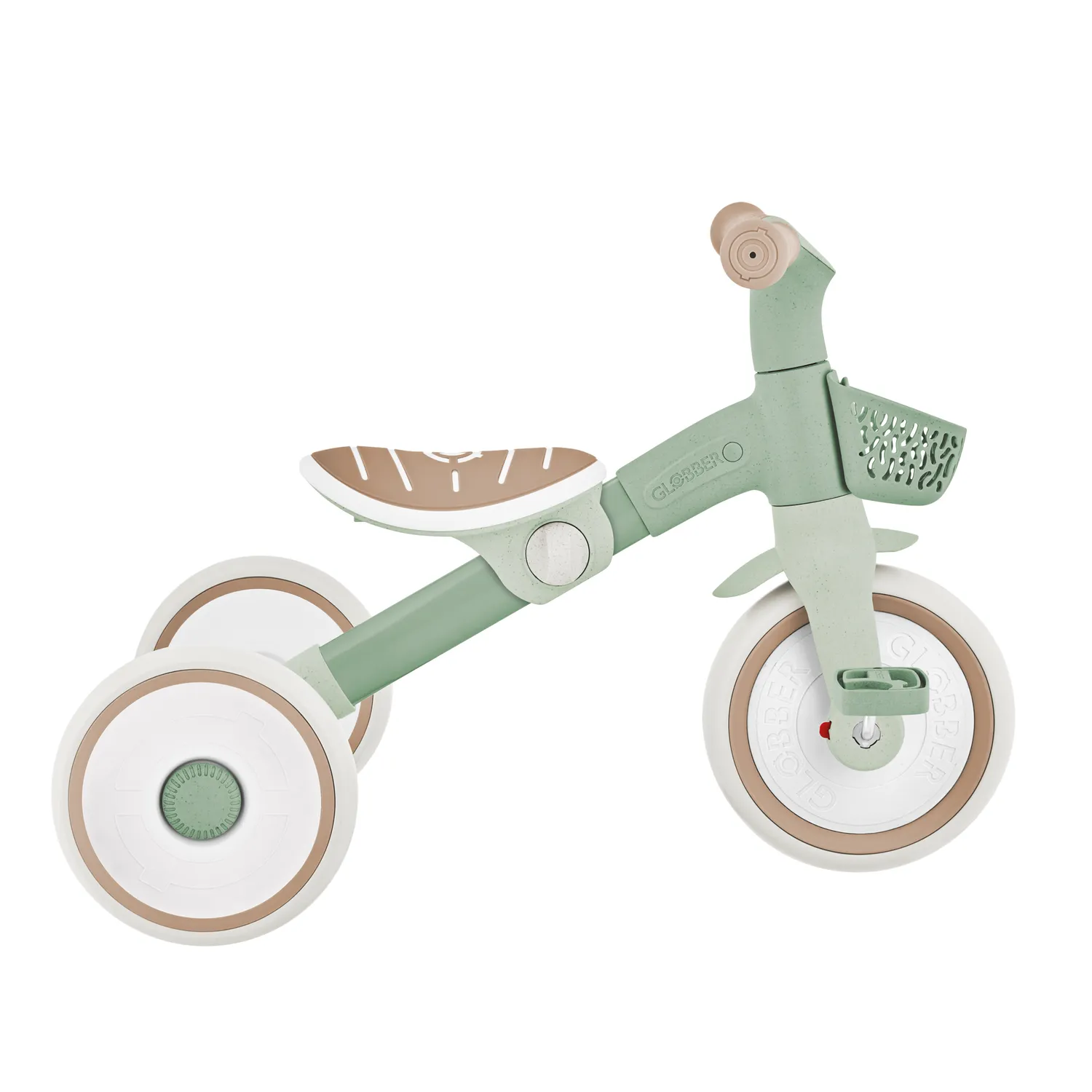 Globber Learning Trike 2in1 Plus trehjuling Sunshine