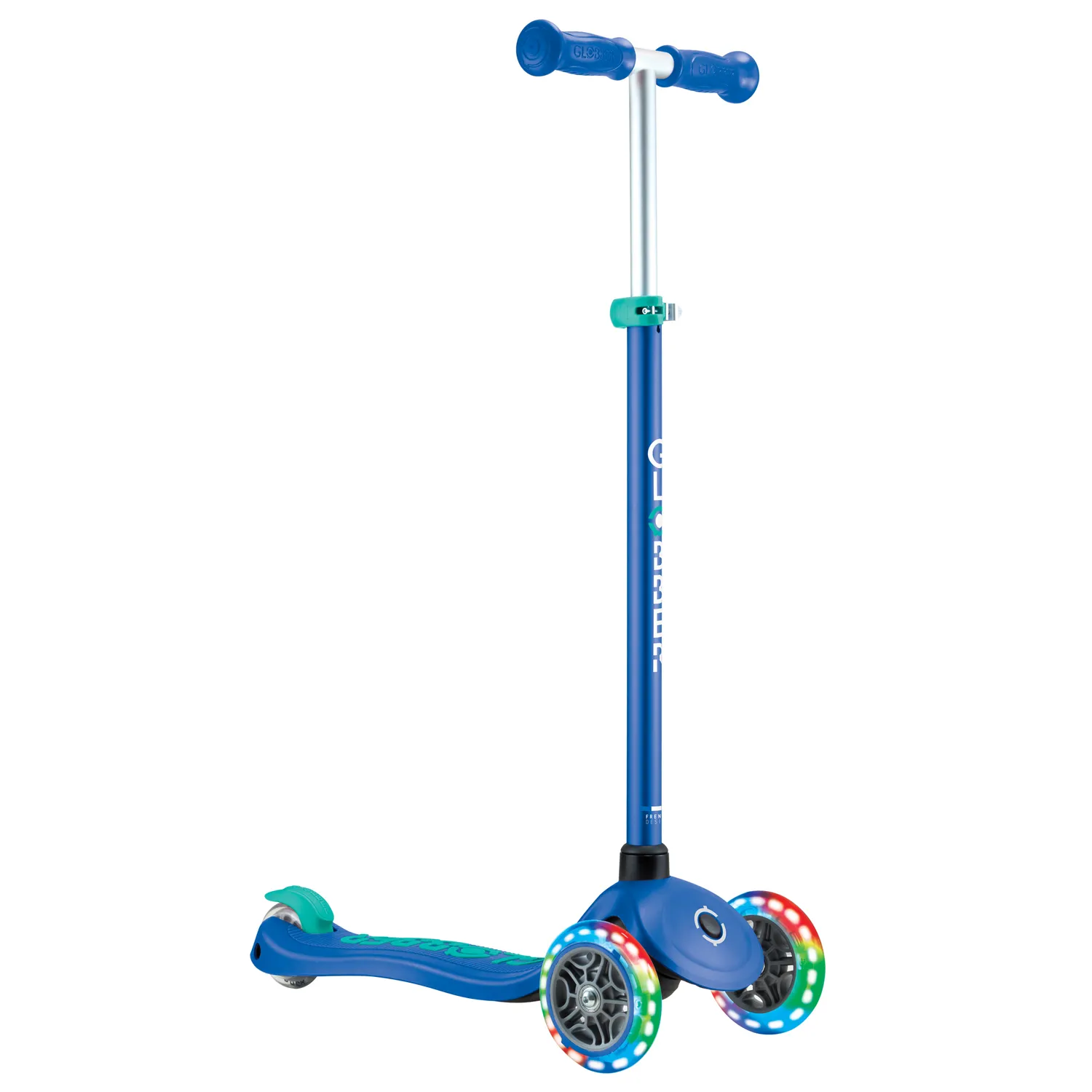 Globber Primo Plus Lights sparkcykel lysande hjul