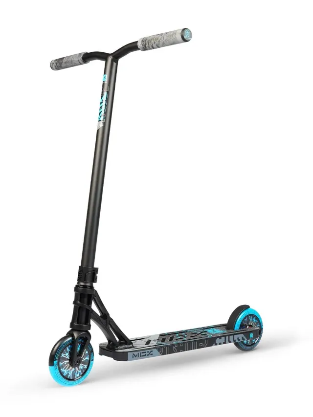 Madd Gear MGX P1 stuntsparkcykel blå svart
