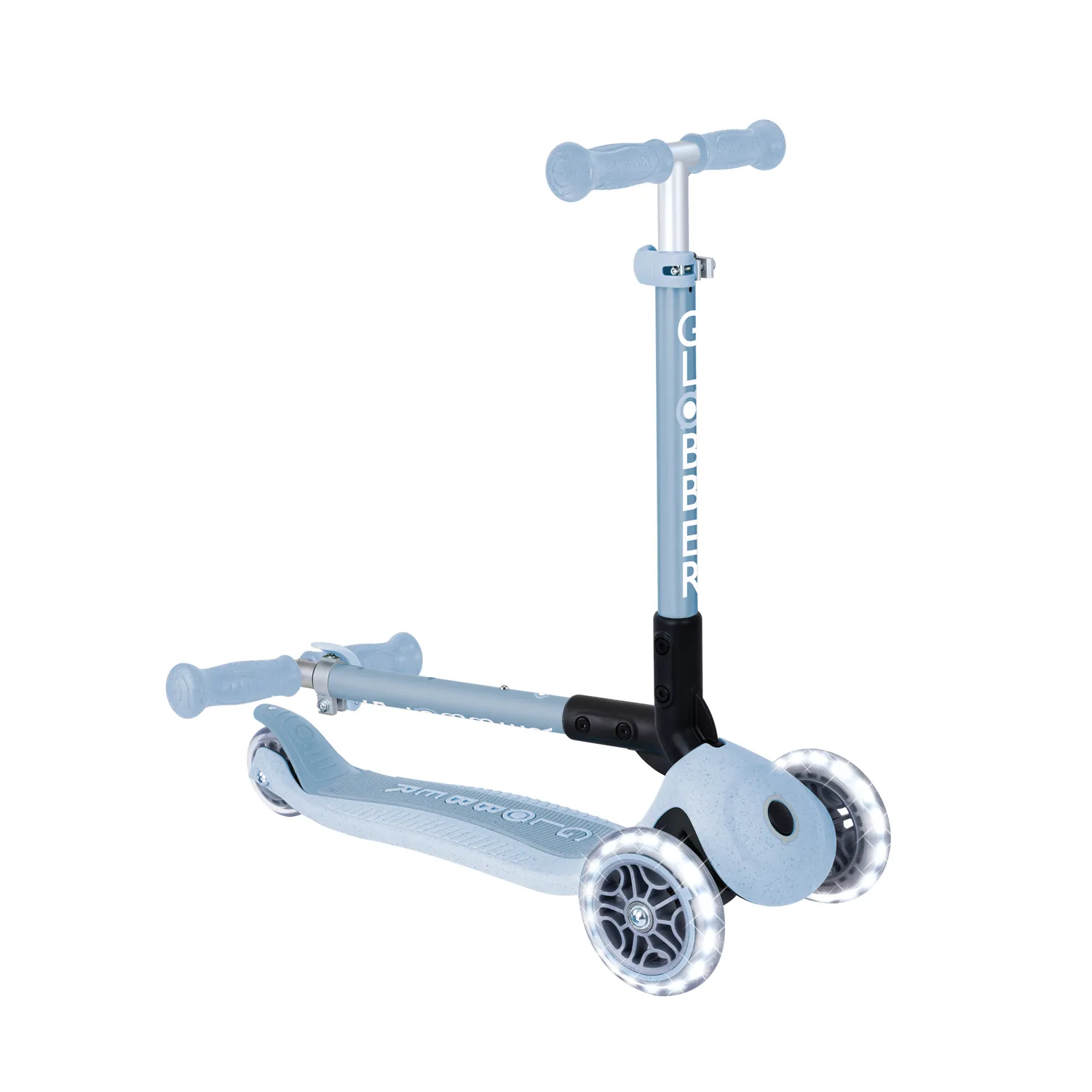 Globber Junior Foldable Lights sparkcykel Sunshine LED