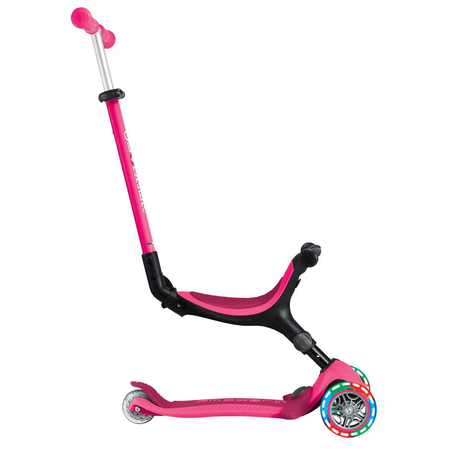 Globber Go Up Active Lights sparkcykel sits 15 mån-9 år