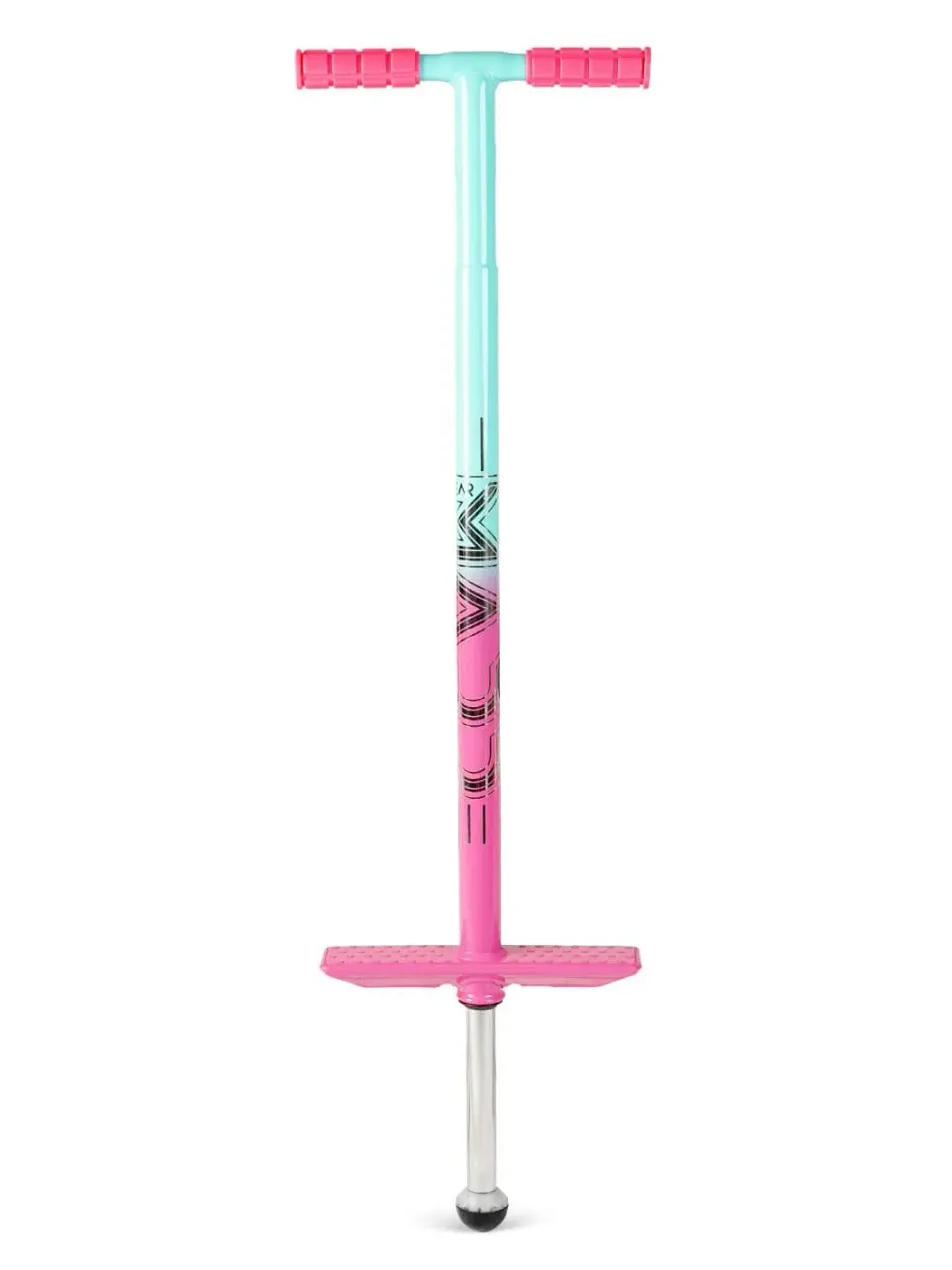 Madd Gear Pogo hoppstång teal rosa multi-fjäder