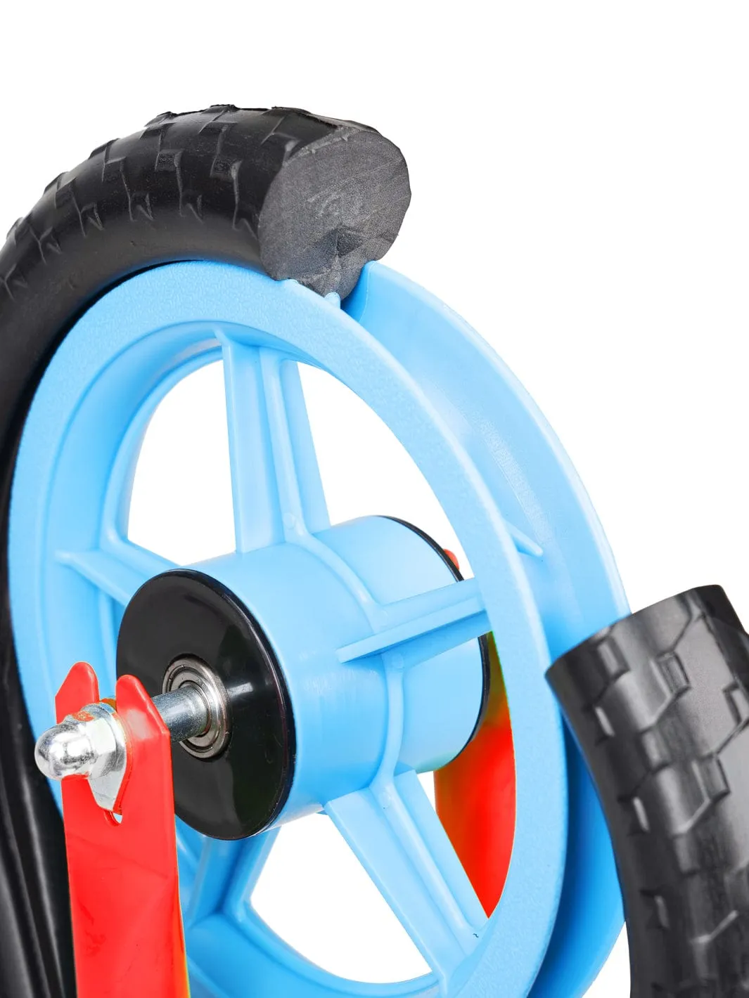 Zycom ZBike Light-Up balanscykel röd blå med hjälm
