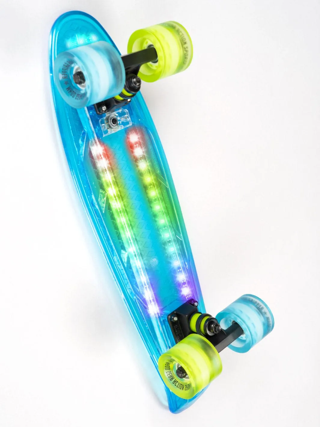 Madd Gear Retro skateboard 22 tum LED ljus