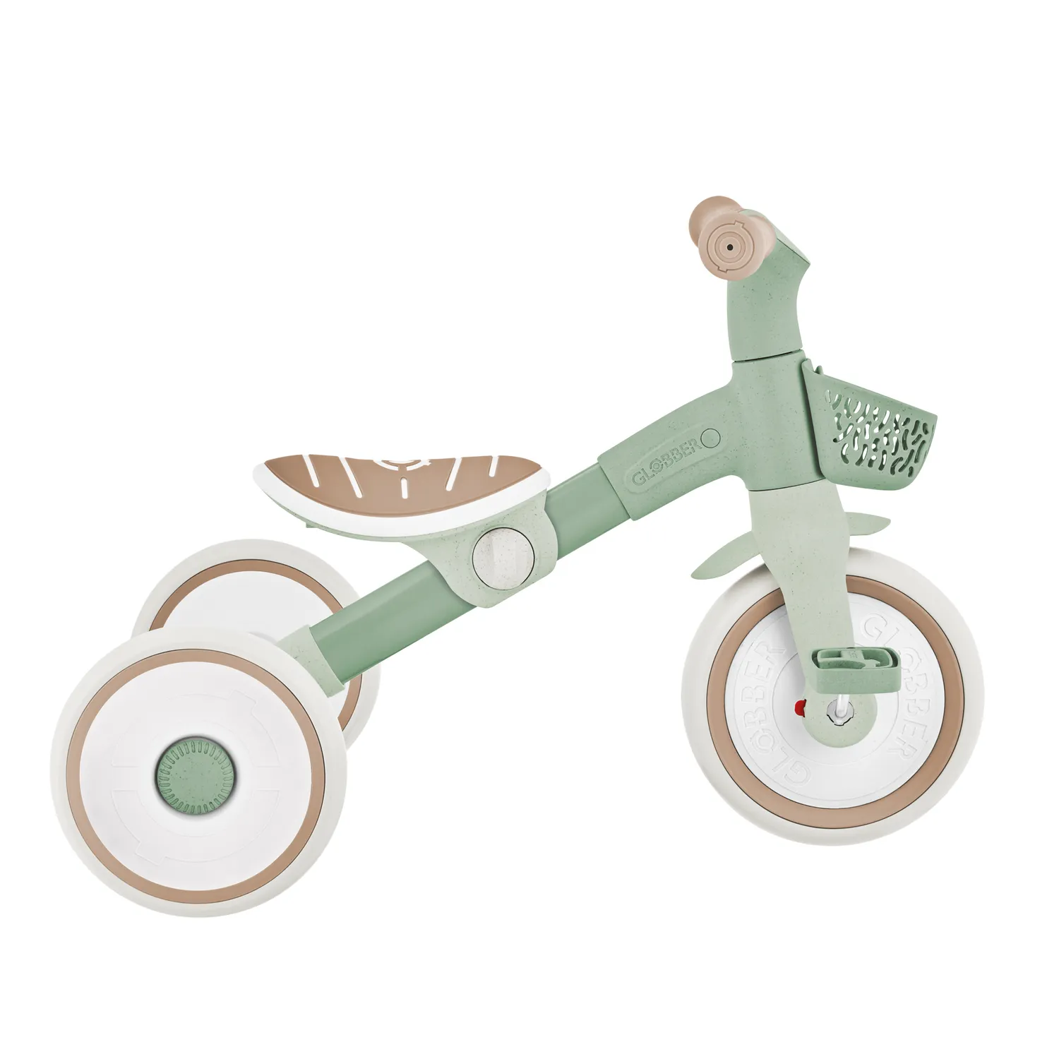 Globber Learning Trike 2in1 Plus trehjuling Sunshine