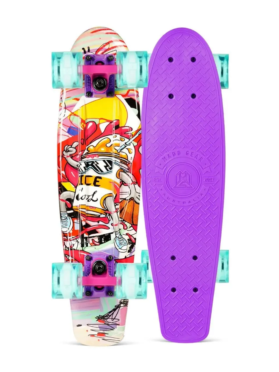 Madd Gear Baller skateboard retro 22 tum ljushjul