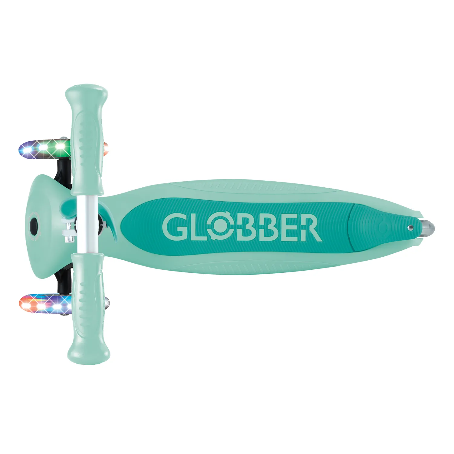 Globber Junior Foldable Lights sparkcykel vikbar LED